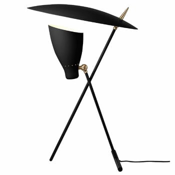 Warm Nordic Lampada da tavolo Silhouette, nera