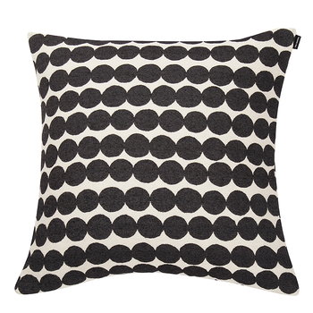 Marimekko Räsymatto cushion cover, black-white