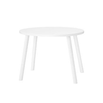 Nofred Mouse pöytä, matala, valkoinen