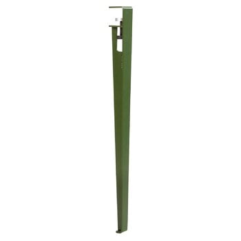Dining tables, Table and desk leg 75 cm, 1 piece, rosemary green, Green