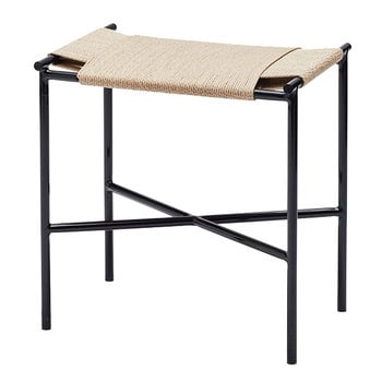Skagerak Vent stool, black - paper cord