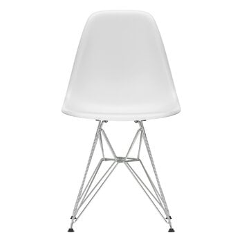 Vitra Eames DSR tuoli, cotton white RE - kromi