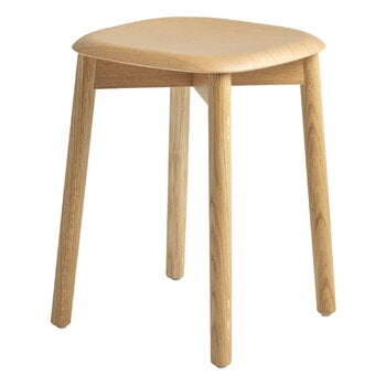 HAY Soft Edge 72 stool, lacquered oak