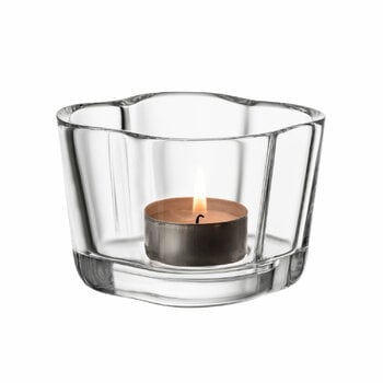 Iittala Aalto Teelichthalter, 60 mm, transparent