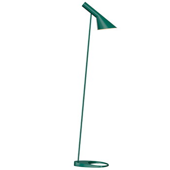 Louis Poulsen AJ floor lamp, dark green