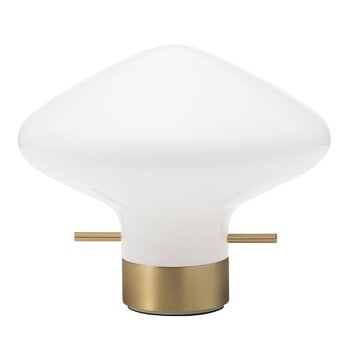 LYFA Repose table lamp 175, opal - brass