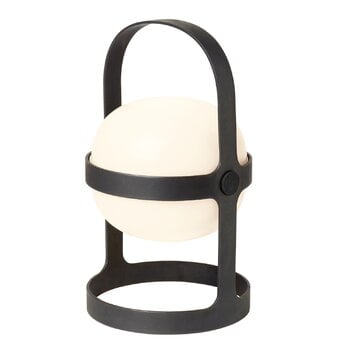 Rosendahl Lampe de table portable Soft Spot Solar, 18,5 cm, noir
