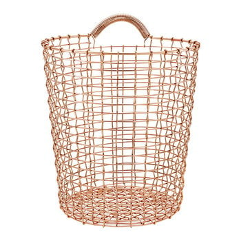 Korbo Bin 18 wire basket, copper
