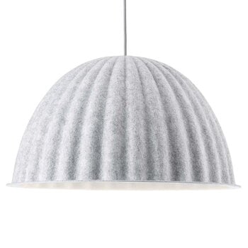 Muuto Under the Bell riippuvalaisin 55 cm, meleerattu valkoinen