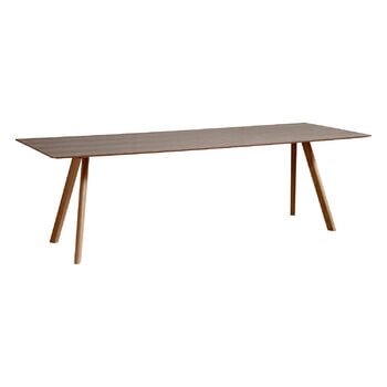 HAY CPH30 Tisch, 250 × 90 cm, Walnuss lackiert