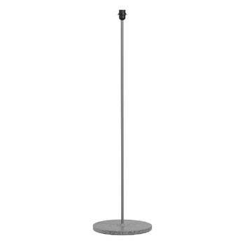 HAY Common floor lamp base, summit grey - grey terrazzo
