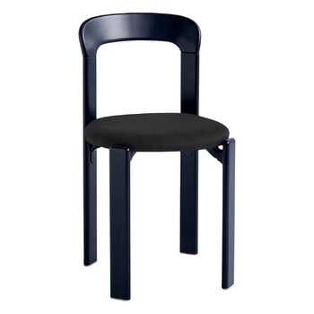 HAY Rey tuoli, deep blue - musta Steelcut 190
