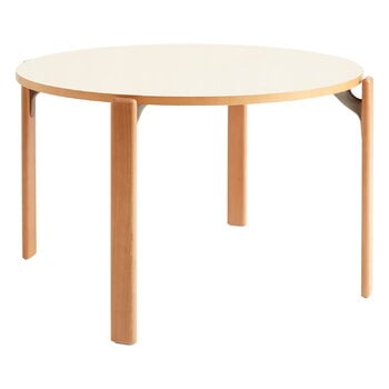 HAY Rey pöytä, 128 cm, golden - ivory white