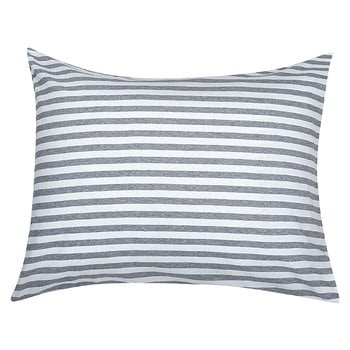 Marimekko Tasaraita pillowcase, grey - white