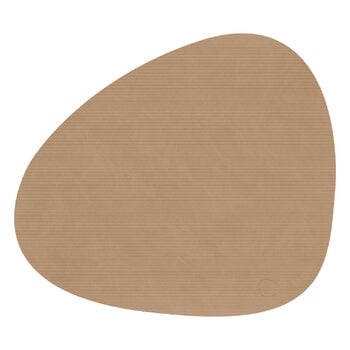 LIND DNA Curve tabletti, 37 x 44 cm, nougat Corduroy nahka, tuotekuva