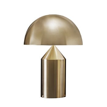 Oluce Atollo 238 table lamp, gold