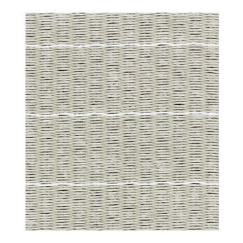Woodnotes Line rug, stone - white