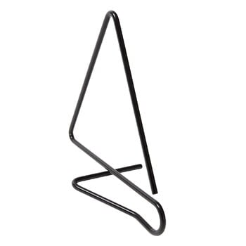 Lundia Serre-livres triangulaire en fil métallique, noir