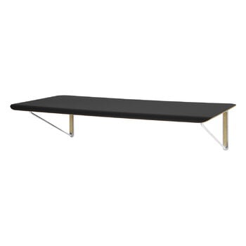 Carl Hansen & Søn AB019 työpöytä, 120 x 60 cm, valkoöljytty tammi - musta laminaatti - teräs, tuotekuva