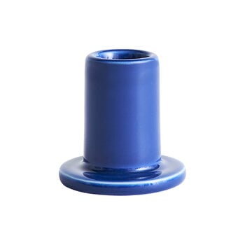 HAY Tube candleholder, S, blue