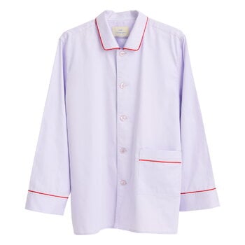 Lenzuola e federe, Camicia da notte Outline, a maniche lunghe, lavanda, Viola