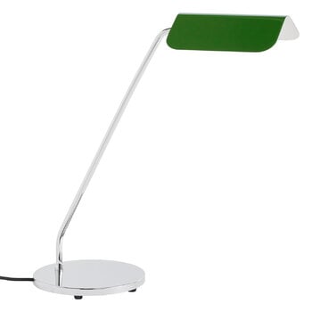 Table lamps, Apex desk lamp, emerald green, Silver