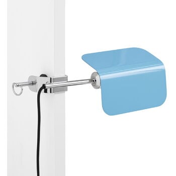 HAY Apex clip lamp, pastel blue