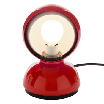 Illuminazione, Lampada da tavolo/parete Eclisse, rossa, Rosso