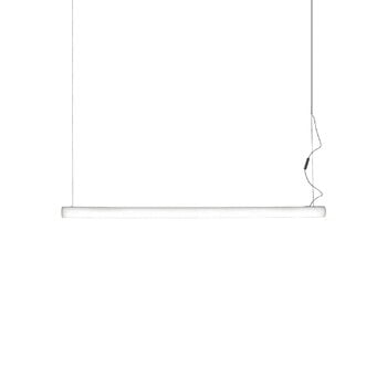 Artemide Lampada a sospensione Alphabet of Light Linear, 120 cm, bianca