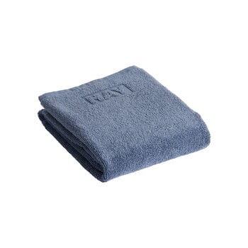 Hand towels & washcloths, Mono hand towel, 50 x 90 cm, steel blue, Gray