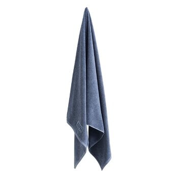 Bath towels, Mono bath towel, 70 x 140 cm, steel blue, Gray