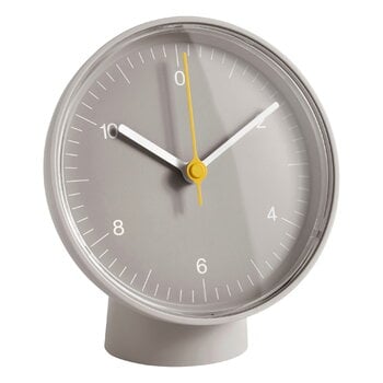 Arne Jacobsen AJ Station table clock with alarm, bordeaux