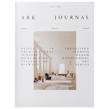 Design och inredning, Ark Journal Vol. VIII, omslag 1, Vit