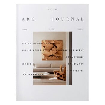 Design & interiors, Ark Journal Vol. XII, cover 3, White