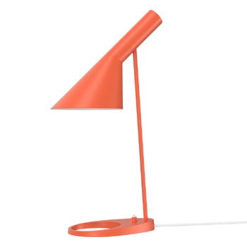 Louis Poulsen AJ table lamp, electric orange