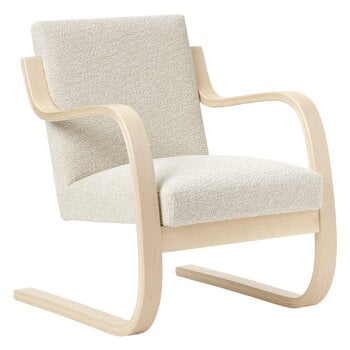 Artek Aalto armchair 402, birch - cream/pearl Nubia 02