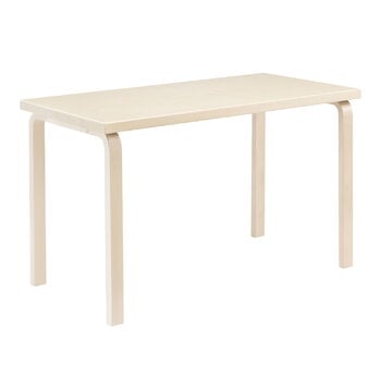 Artek Aalto pöytä 80B, 60 x 100 cm, koivu