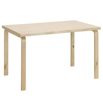 Dining tables, Aalto table 81B, wild birch, Natural