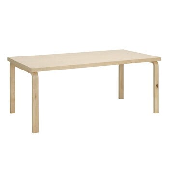 Dining tables, Aalto table 83, wild birch, Natural