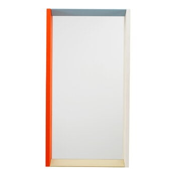 Vitra Colour Frame spegel, medium, blå - orange