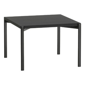 Artek Kiki low table, 60 x 60 cm, black - black linoleum