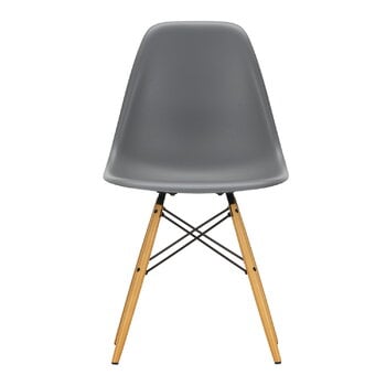 Vitra Eames DSW stol, granite grey - lönn