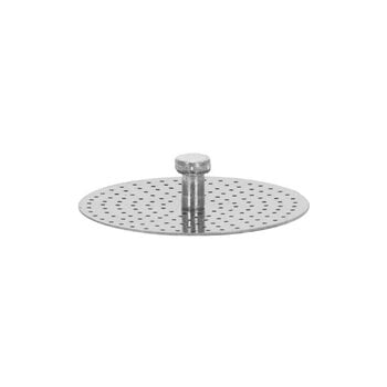 Accessori per caffè, Riduttore per caffettiera espresso 9090, 3 tazze, Argento