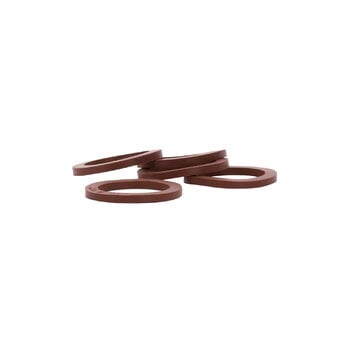 Coffee accessories, Rubber washer for 3 cup espresso coffee maker 9090, 5 pcs, Brown