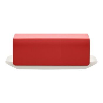 Kitchen containers, Mattina butter dish, red, Red
