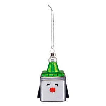 Alessi Cubik Penguin bauble, product image