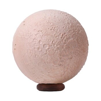 Architectmade Sculpture Moon, 12 cm, érable - noyer