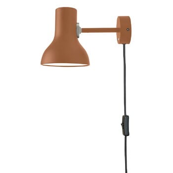 Vägglampor, Type 75 Mini vägglampa med kabel, M. Howell Ed., sienna, Orange