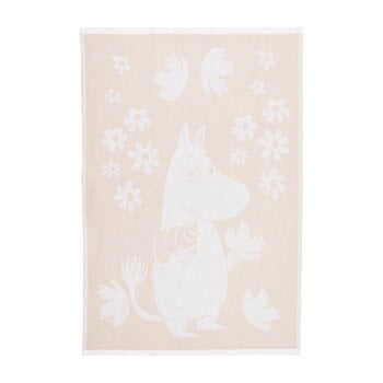 Tea towels, Moomin kitchen towel, 45 x 65 cm, Moomintroll, White