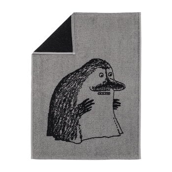 Moomin Arabia Moomin hand towel, 50 x 70 cm, The Groke, grey, product image